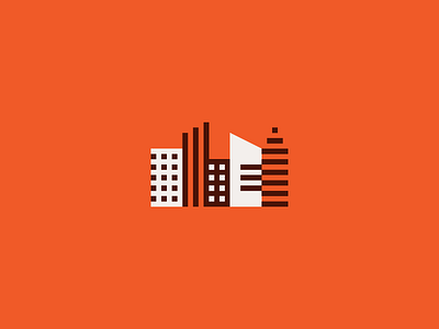 City architecture branding building city estate agent house identity logo logotype minimalism real estate