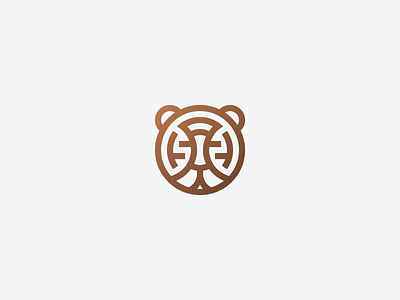 Tiger branding geometry icon identity logo logotype mark minimalism tiger