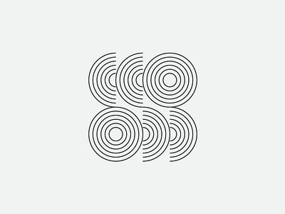 S is for Space branding geometric geometry identity line logo logotype minimal minimalism monogram s space