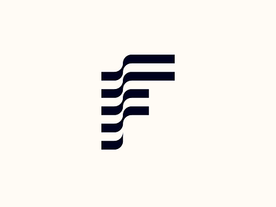 F branding f geometry logo logotype minimalism monogram type typography