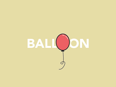 BALLOON balloon branding illustration logo
