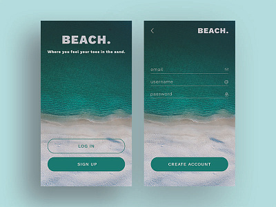 Daily UI 001 Sign Up dailyui icon mobile app sign in sign up simple ui ux design