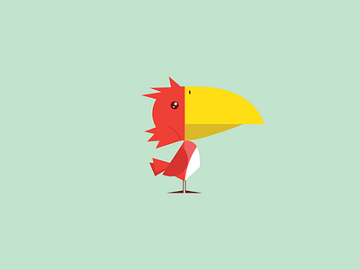 Deadly Bird bird croods deadly illustration junkykid vector