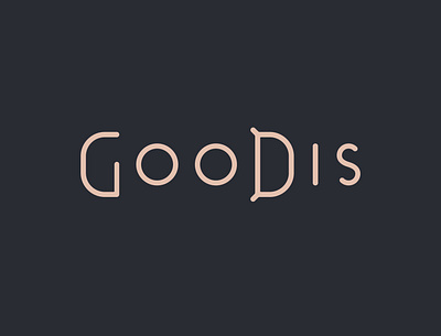 Goodis Logotype cooking food haute cuisine logo