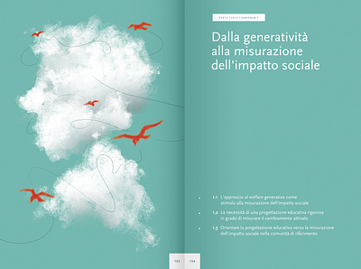 Educational Essays birds clouds colors conceptual digital illustration dreams minimal thoughts
