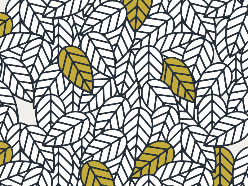 Pattern | Lots of Leaves by Breanna Rose on Dribbble