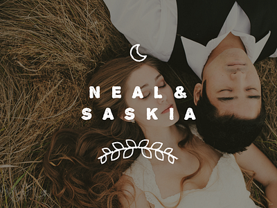Neal & Saskia | Concept branding emotional grit logo natural pacific northwest spiritual textured typography