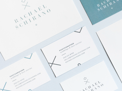 Rachael Schirano | Final Stationery business cards geometric notecards print shapes stationery