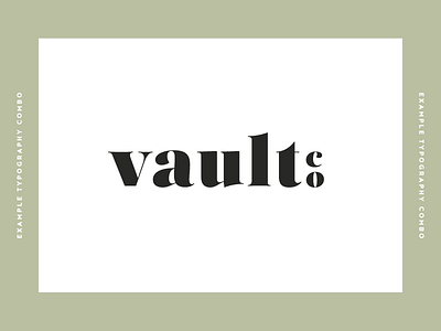 Vault Co | Branding Concept