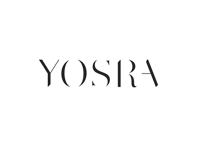 Yosra | Branding Concept branding identity letter manipulation modern serif simple