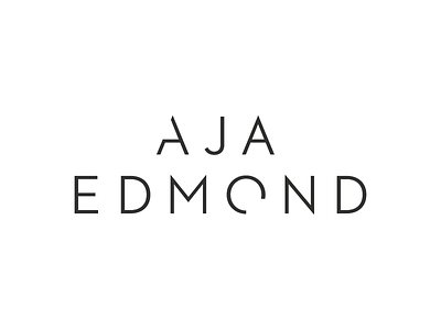 Aja Edmond | Final Brand branding identity letter manipulation minimal modern simple
