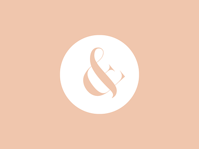 Cadence & Eli | Mark Concept ampersand branding identity letter manipulation mark serif typography