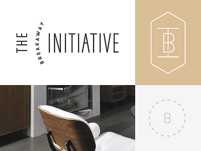 The Breakaway Initiative | Concept branding identity initials modern monogram sports typography