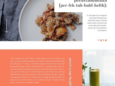 Perfectible Health | Website Concept