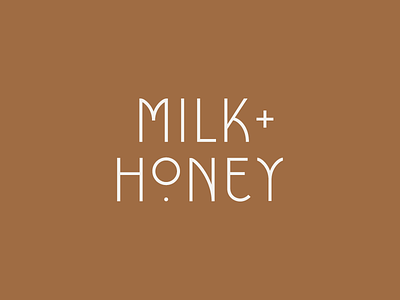 Milk + Honey | Primary Logo