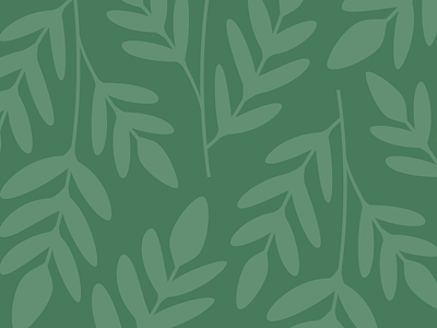 Misty Blue | Pattern Concept botanical branding green identity illustration leaves pattern skincare