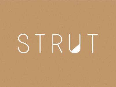 strut 02 branding kraft logo materials typography