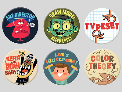 Magnets for the creative professional character magnets retro thebeastisback