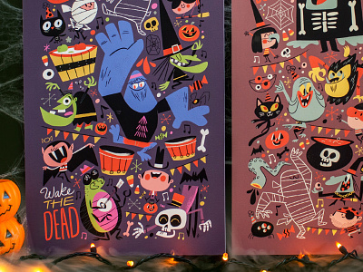Let's Ghoul Tonight! character halloween illustration