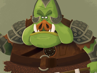 Gamorrean guard flat