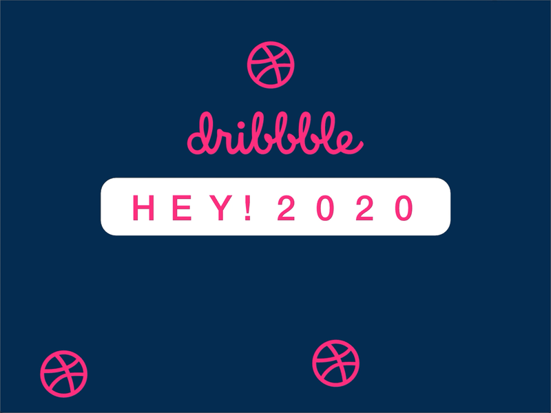 Dribbble 2020 2020 animated animatedgif debute debutshot dribbble first shot hello dribble vector