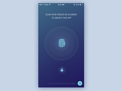 Day 3 ( Scanner ) app ios ui