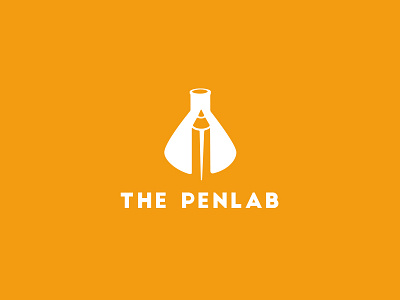 The PenLab Logo design illustration inspiration logo negative space simple studio