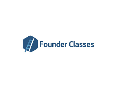 Brandmark for FounderClasses brand brandmark color design icon inpsiration logo typography vector