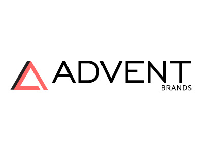 Advent Brands Logo Redesign logo triangle