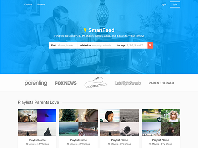 SmartFeed Landing