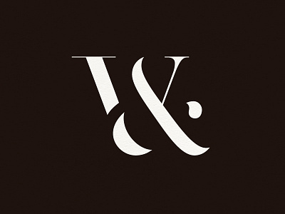 Victoria Ampersand ampersand brand logo monogram redesign selfpromotion typography