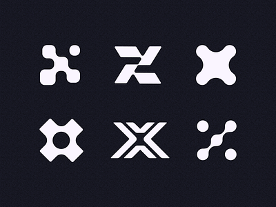 X Exploration branding design figma identity illustration logo mark vector