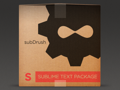 Sublime Drush Package - subDrush drupal drush icon package plugin sublime text