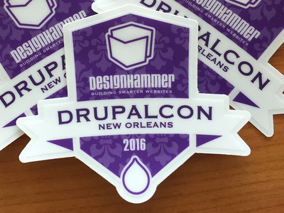 Drupalcon Pack drupal drupalcon new orleans purple sticker