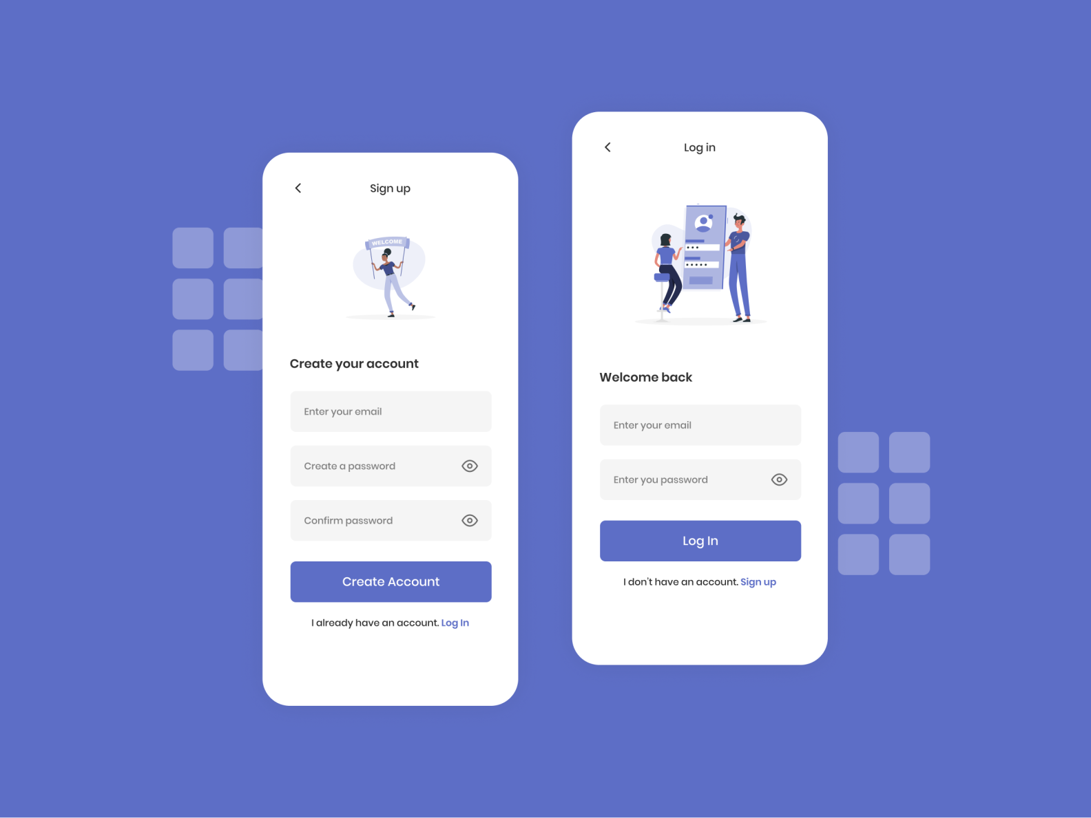 Crypto Saving App Signup And Login by Arjen de Vos on Dribbble