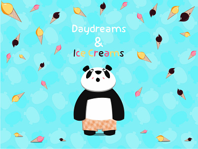 Panda Loves Ice Creams!