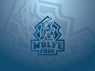 Wolfie Pack Logo Design brand brand design branding design esport esports mascot esportslogo game gamelogo icon illustration logo