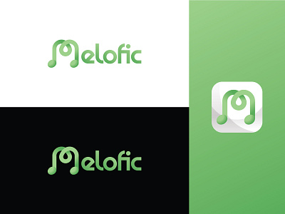 Melofic Logo Design