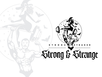 Strong & Strange Logo Design.