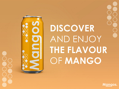 Mangos branding design illustrator logo minimal typography