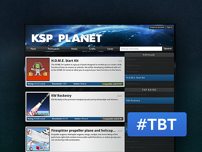 #TBT KSP Planet (2013)