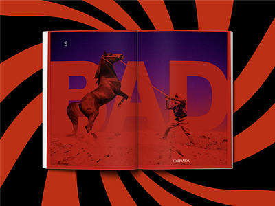 Bad Companions book design illustration print layout typography