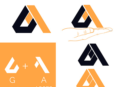 Acces way logo branding design logo logo design logotype vector