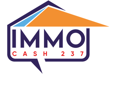 Immo cash branding design illustration logo logo design logotype