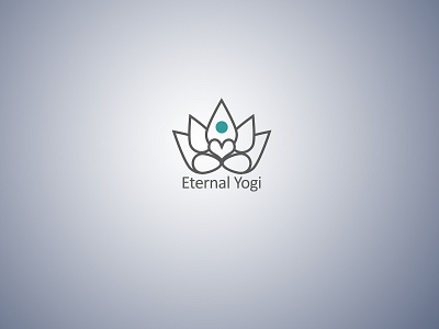 Eternal Yogi art design graphic design graphicdesign ideas logo logos photoshop yoga logo