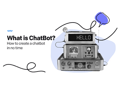 🤖 What is ChatBot? animation chatbot doodle livechat loop otlowski retro robot