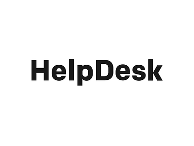 HelpDesk Logo after effects animation design livechat logo otlowski