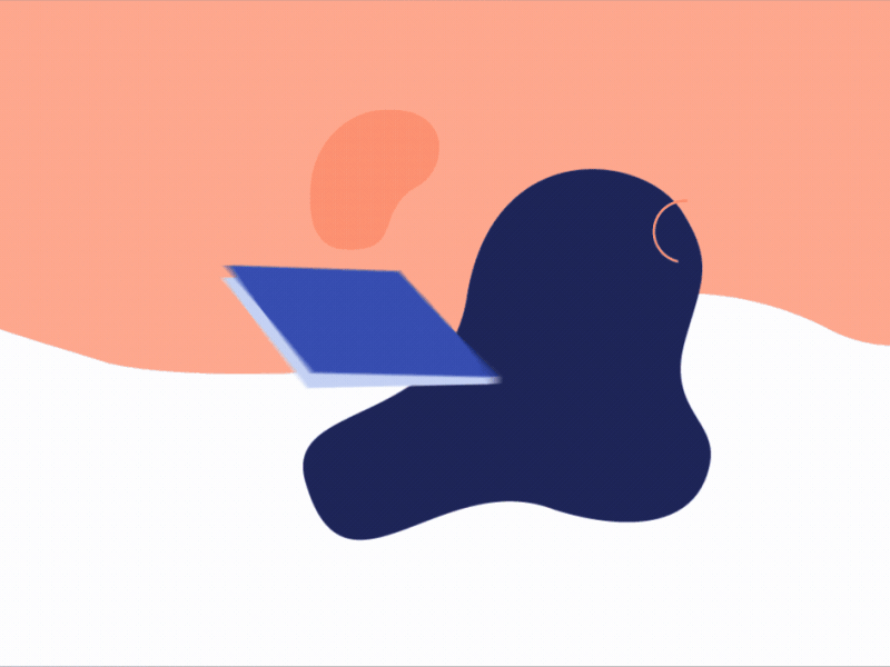 An open book after effects animation blob book frame by frame gif livechat loop notebook spin