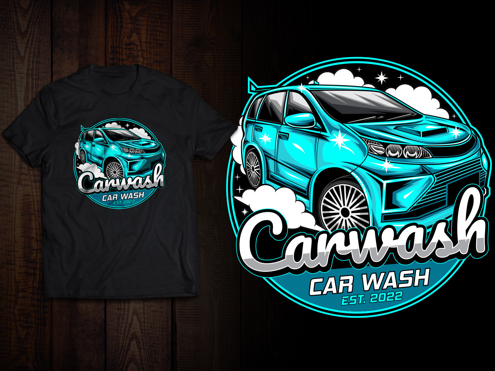 T shirt car wash discount