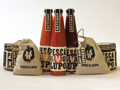 Pesca del Lupo Packaging
